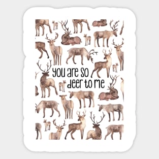 Deer Sticker